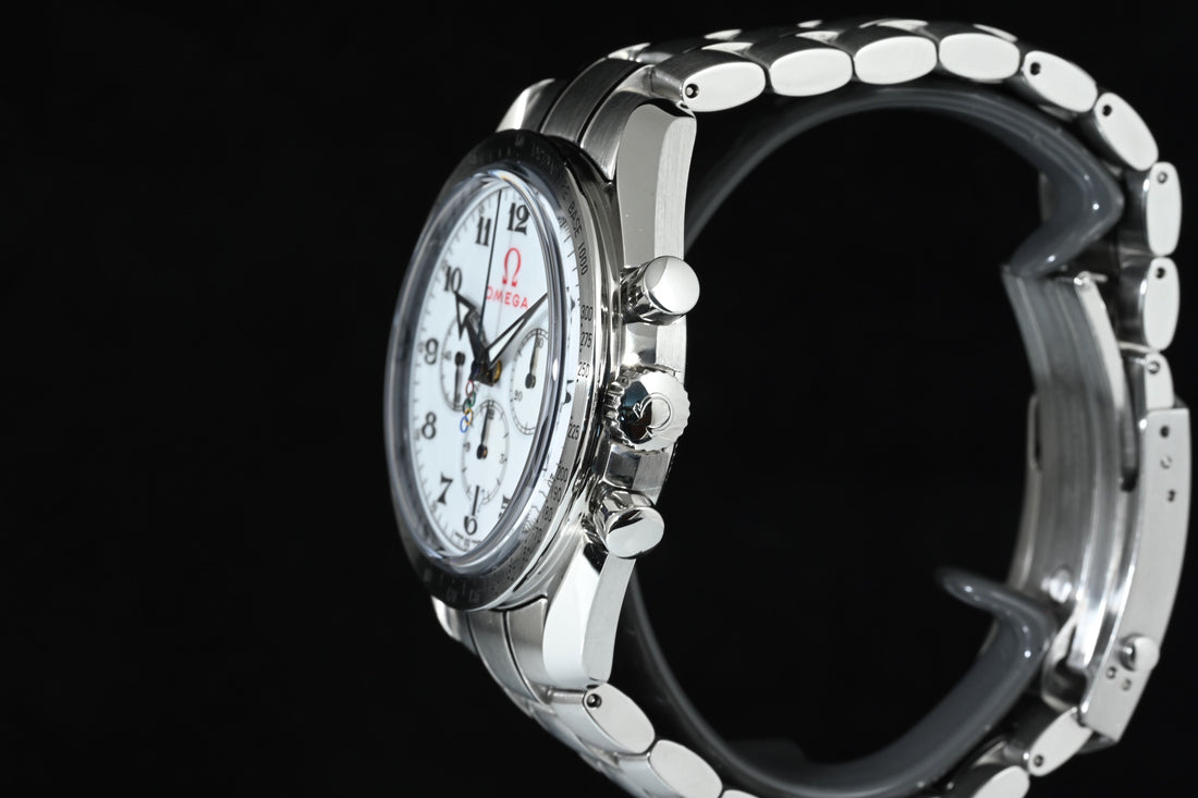 OMEGA | Speedmaster Broad Arrow Special Model Olympic Collection Ref. 321.10.42.50.04.001, 42 mm. Steel, Year 2012