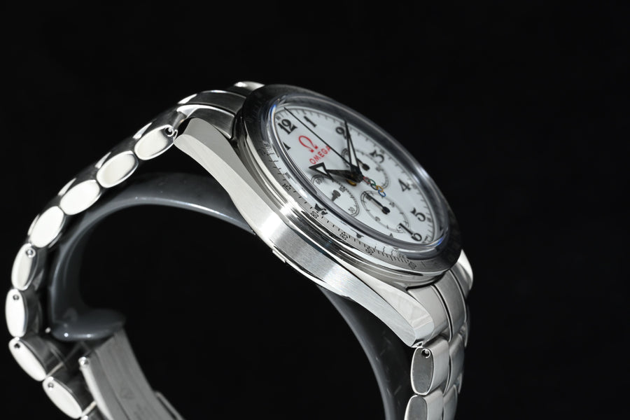 OMEGA | Speedmaster Broad Arrow Special Model Olympic Collection Ref. 321.10.42.50.04.001, 42 mm. Steel, Year 2012