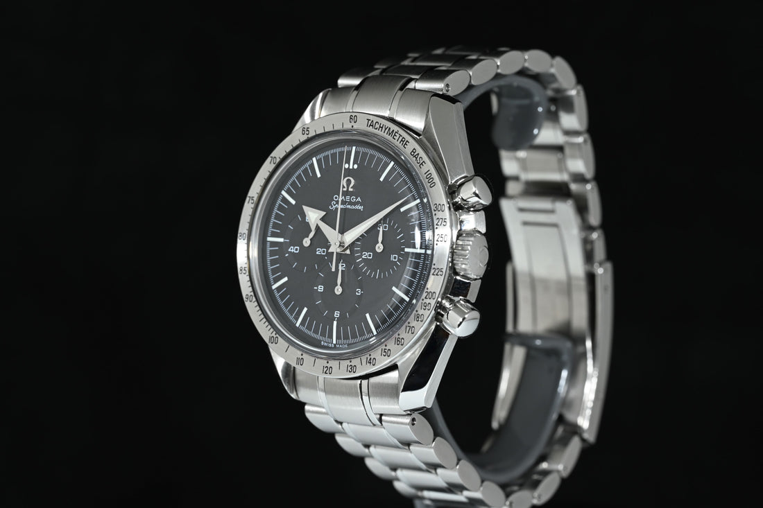OMEGA | Speedmaster BROAD ARROW, Steel, 42 mm. Manual Ref.3594.50.00 Box and Papers