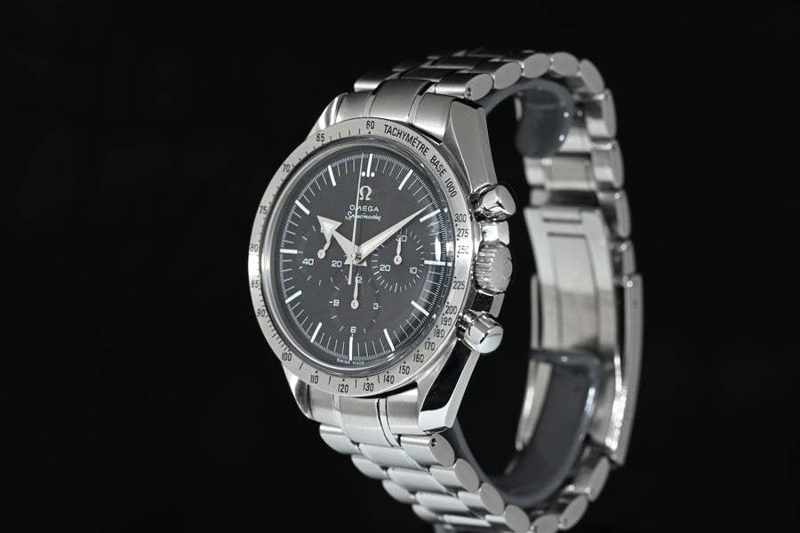 OMEGA | Speedmaster BROAD ARROW, Steel, 42 mm. Manual Ref.3594.50.00 Box and Papers