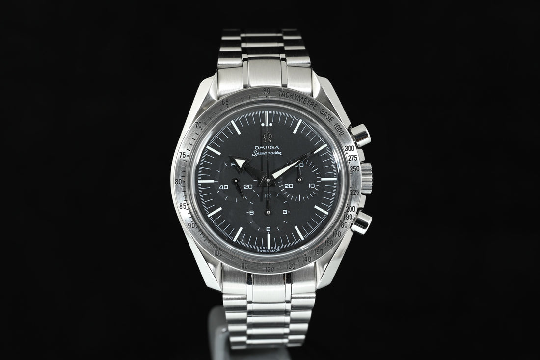 OMEGA | Speedmaster BROAD ARROW, Steel, 42 mm. Manual Ref.3594.50.00 Box and Papers