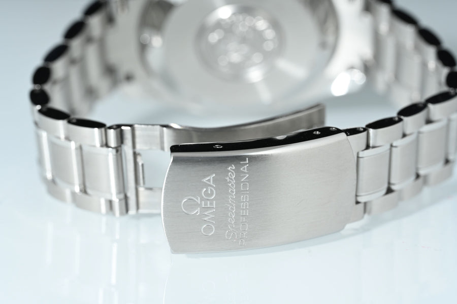 OMEGA | Speedmaster BROAD ARROW, Steel, 42 mm. Manual Ref.3594.50.00 Box and Papers