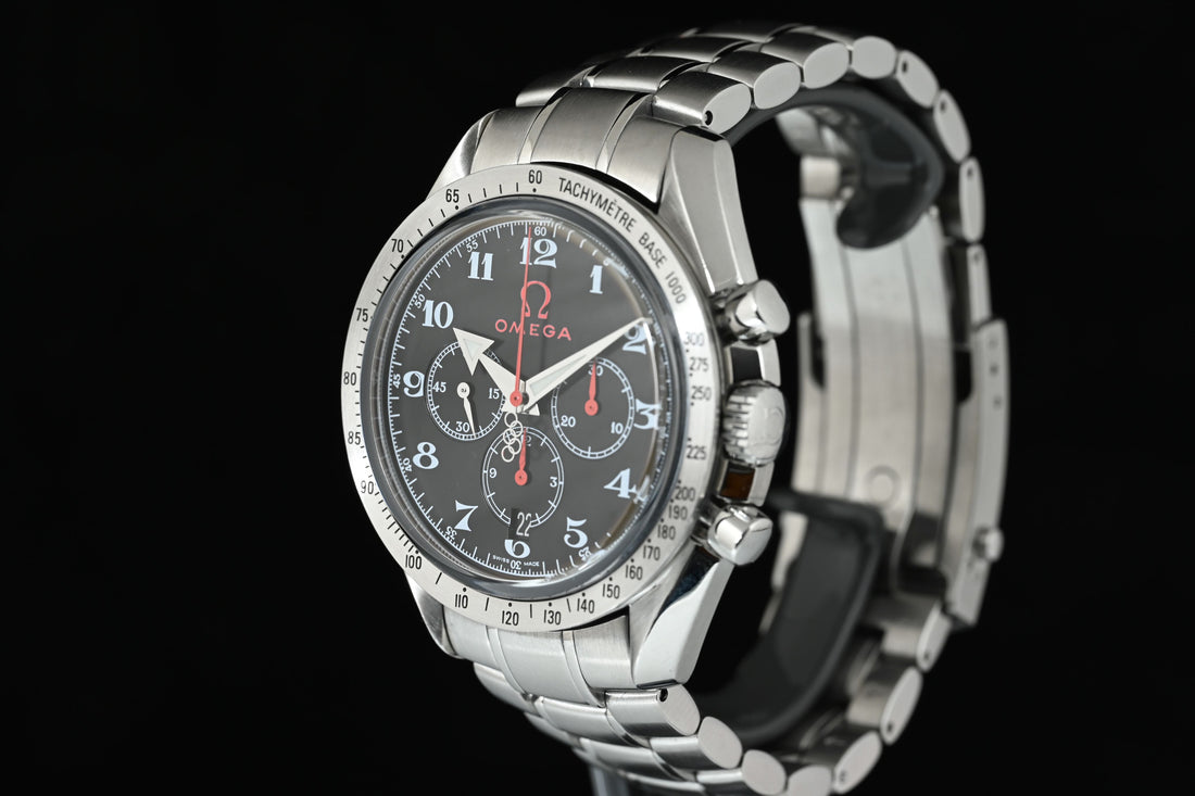OMEGA | Speedmaster Broad Arrow Special Model Olympic Collection Timeless, 42 mm. Steel, Year 2006