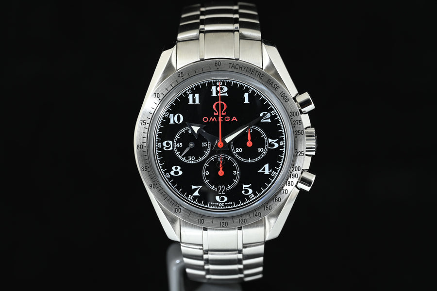 OMEGA | Speedmaster Broad Arrow Special Model Olympic Collection Timeless, 42 mm. Steel, Year 2006