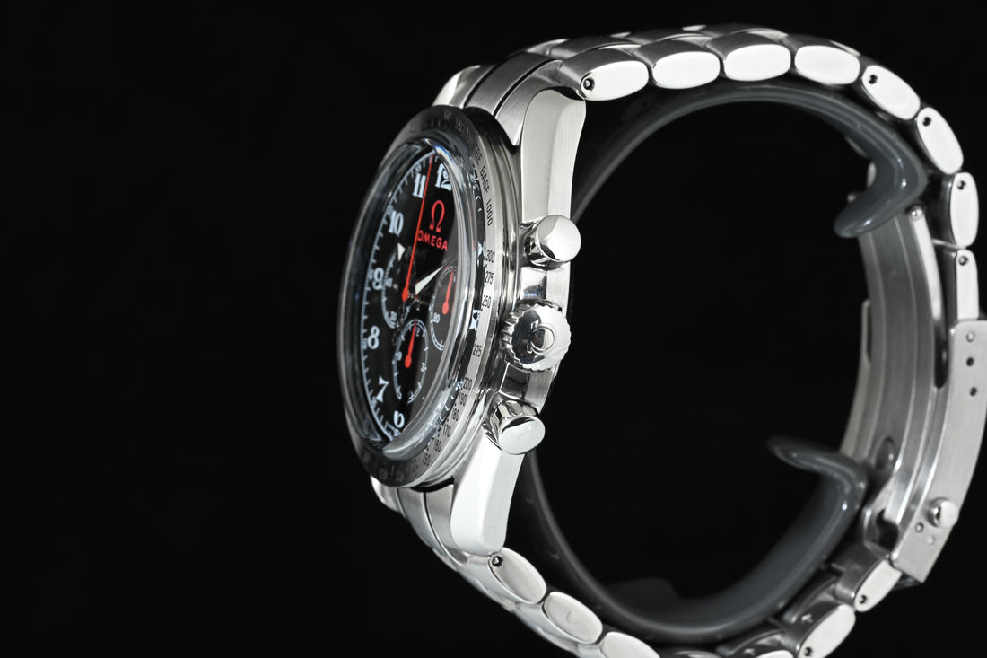 OMEGA | Speedmaster Broad Arrow Special Model Olympic Collection Timeless, 42 mm. Steel, Year 2006