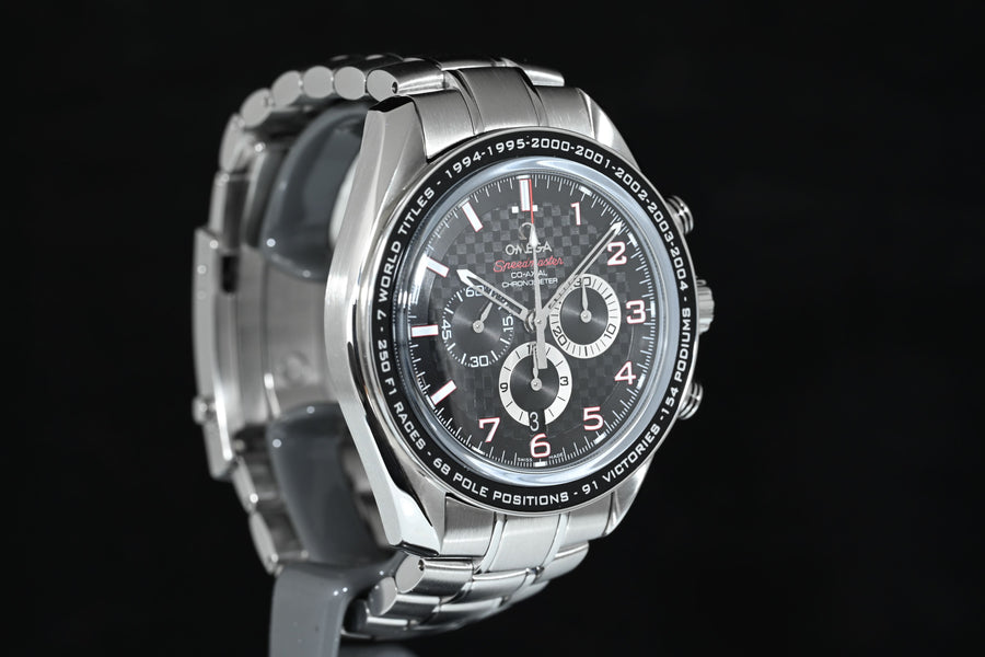 OMEGA | SPEEDMASTER BROAD ARROW Co-Axial Racing The Legend Collection Michael Schumacher Ref. 321.30.44.50.01.001