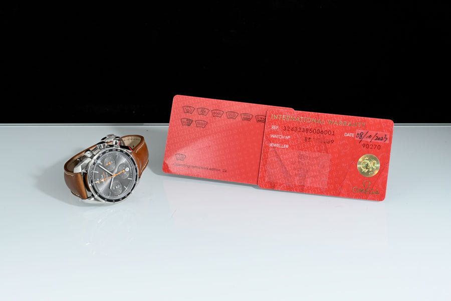 OMEGA | Speedmaster 38 mm. Co-Axial Chronograph Acciaio, Ref. 324.32.38.50.06.001 Garanzia Omega, 2023