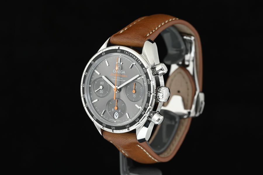 OMEGA | Speedmaster 38 mm. Co-Axial Chronograph Acciaio, Ref. 324.32.38.50.06.001 Garanzia Omega, 2023