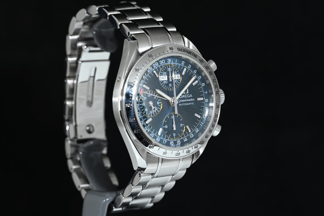 OMEGA | Speedmaster Triple date Chronograph, Ref. 3523.80.00, Steel, 39 mm.