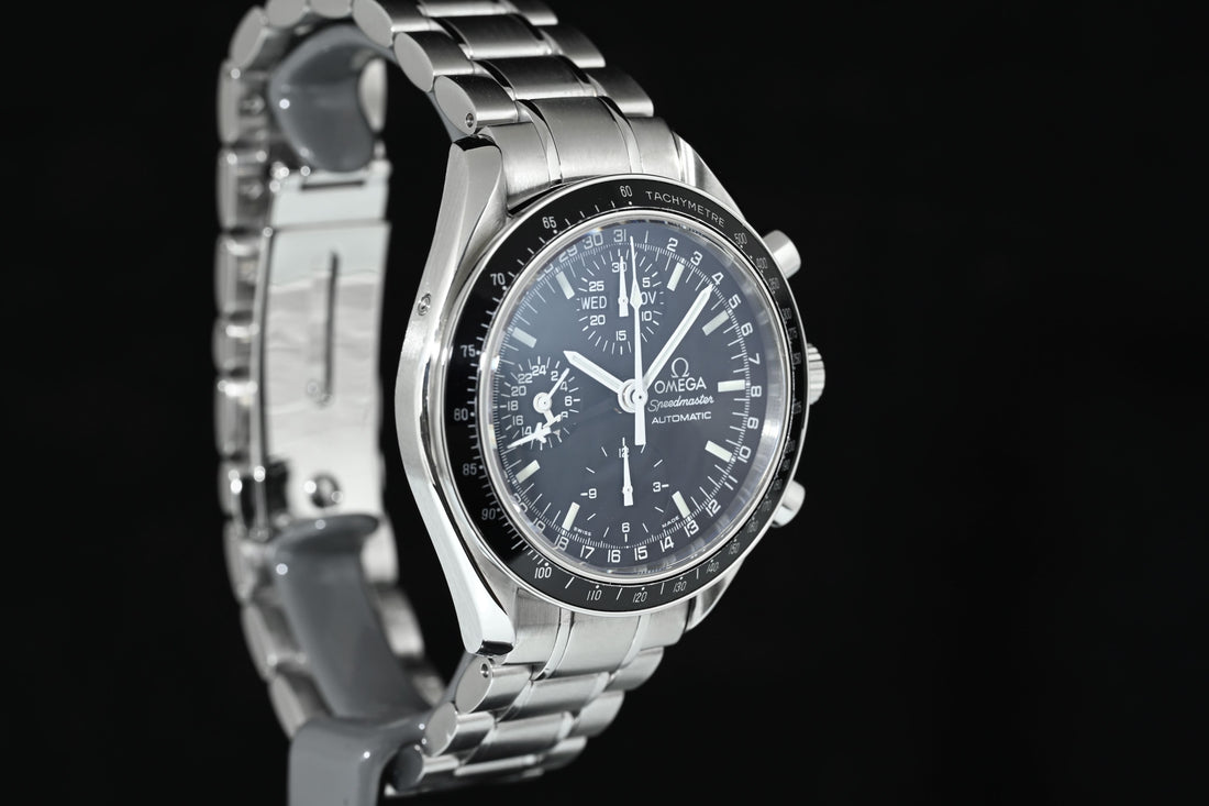OMEGA | Speedmaster Day-date Ref. 3520.50.00 Acciaio 39 MM. Scatola e Garanzia Omega, 2000