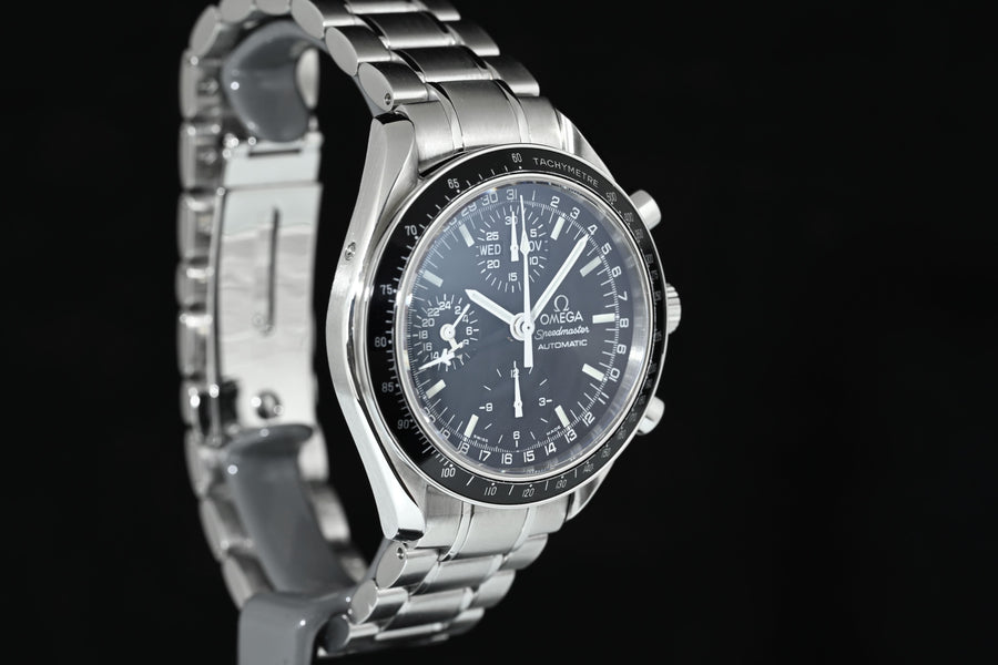 OMEGA | Speedmaster Day-date Ref. 3520.50.00 Acciaio 39 MM. Scatola e Garanzia Omega, 2000