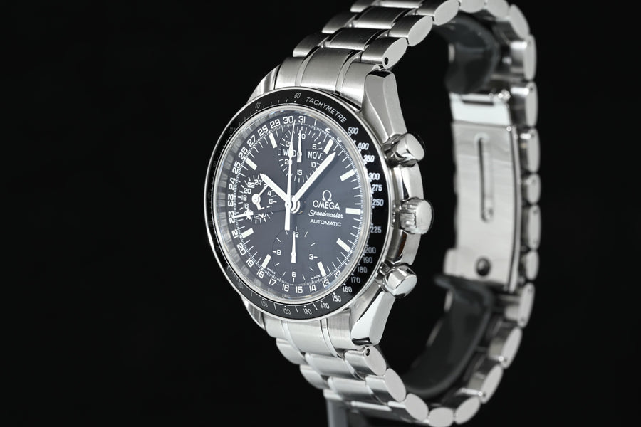 OMEGA | Speedmaster Day-date Ref. 3520.50.00 Acciaio 39 MM. Scatola e Garanzia Omega, 2000