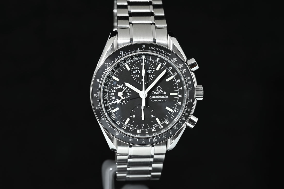 OMEGA | Speedmaster Day-date Ref. 3520.50.00 Acciaio 39 MM. Scatola e Garanzia Omega, 2000