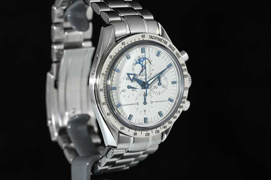 OMEGA | SPEEDMASTER PROFESSIONAL 'MOONWATCH' Moonphases Ref. 3575.20.00 Box and Paper Omega, 2001