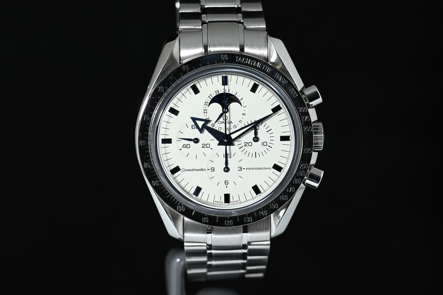 OMEGA | SPEEDMASTER PROFESSIONAL 'MOONWATCH' Moonphases Ref. 3575.20.00 Box and Paper Omega, 2001