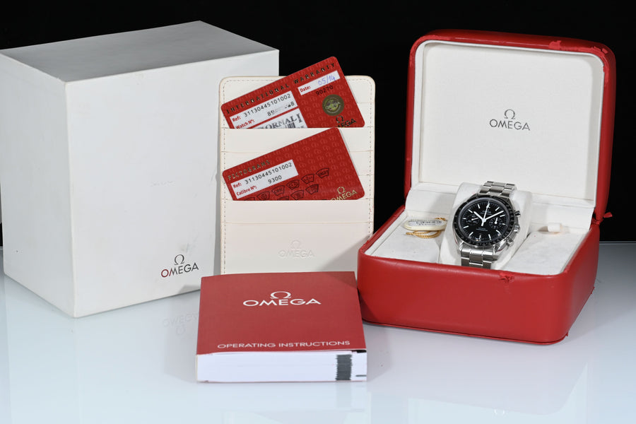 OMEGA | Speedmaster Two Counters Co-Axial Automatic Scatola e Garanzia Omega 2014 Ref. 311.30.44.51.01.002