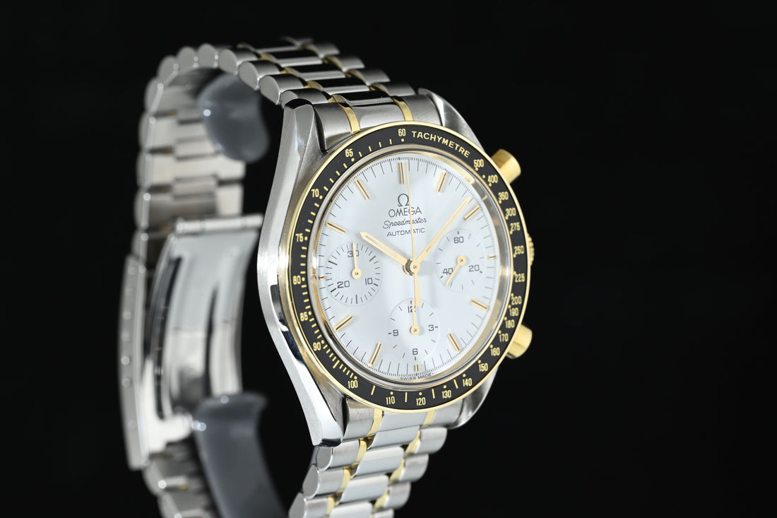 OMEGA | SPEEDMASTER REDUCED Automatic 39 mm. Ref. 1750032 Steel and Gold Year 1986