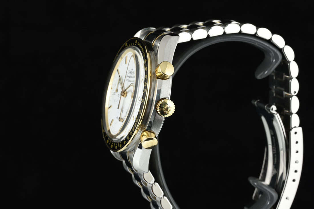 OMEGA | SPEEDMASTER REDUCED Automatic 39 mm. Ref. 1750032 Steel and Gold Year 1986