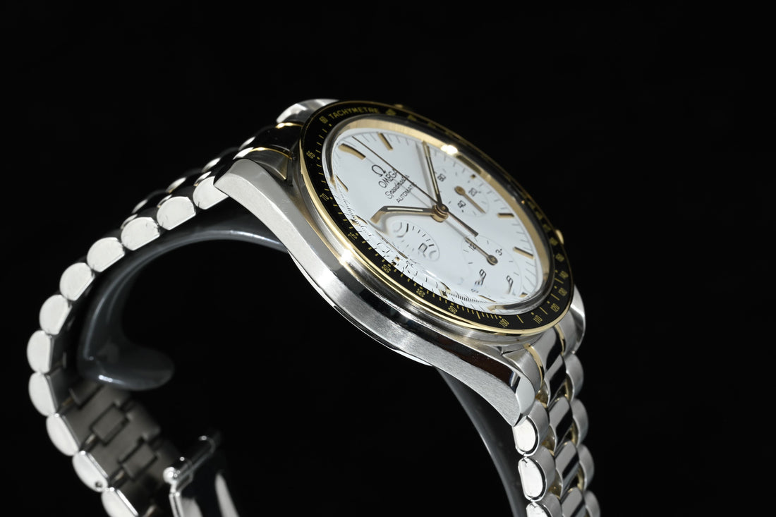 OMEGA | SPEEDMASTER REDUCED Automatic 39 mm. Ref. 1750032 Steel and Gold Year 1986