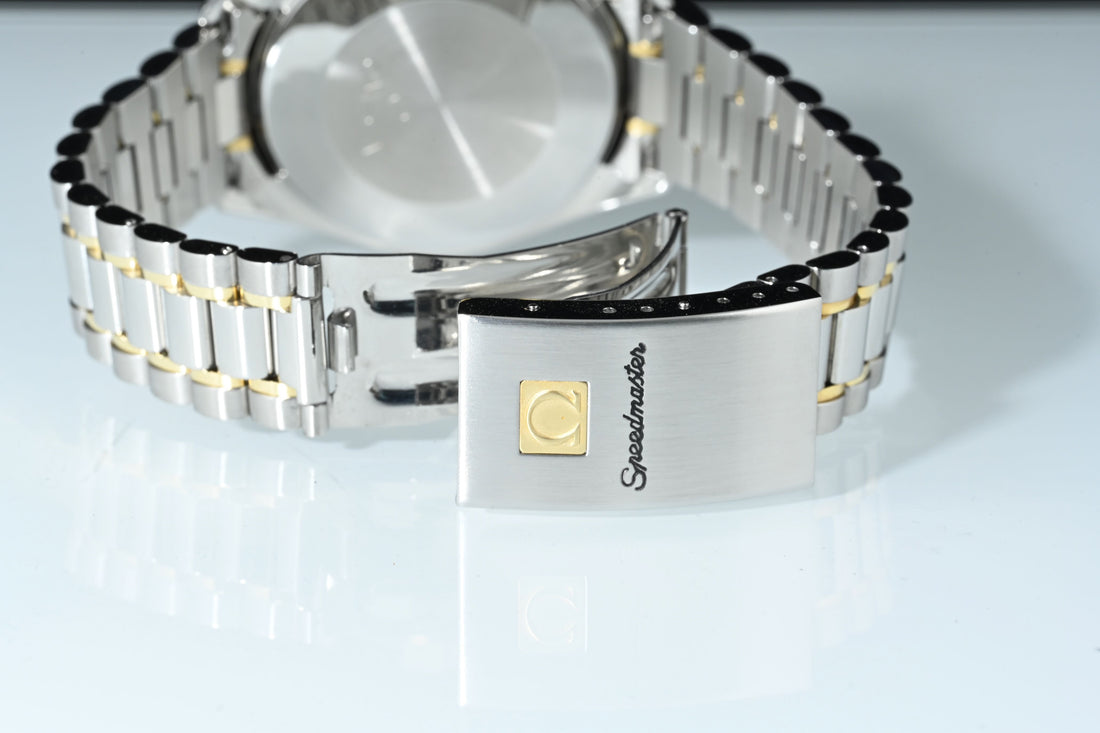 OMEGA | SPEEDMASTER REDUCED Automatic 39 mm. Ref. 1750032 Steel and Gold Year 1986