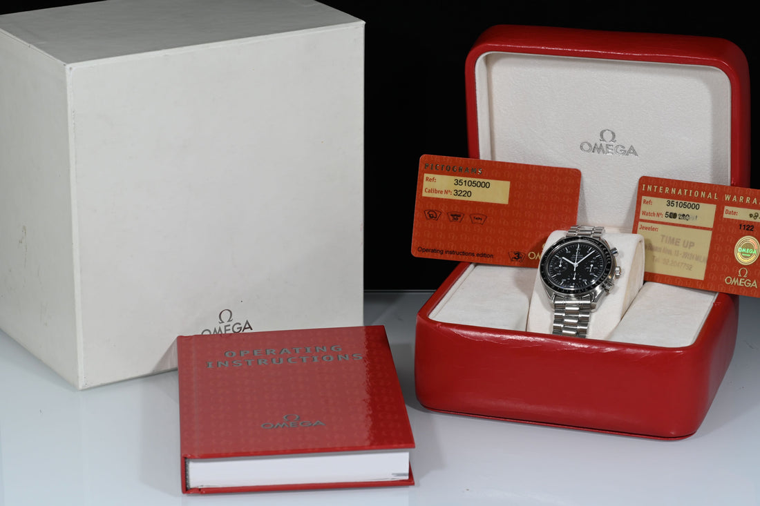OMEGA | SPEEDMASTER REDUCED Automatic Steel 39 mm. Ref. 3510.50.00 Omega Box and Warranty 2002