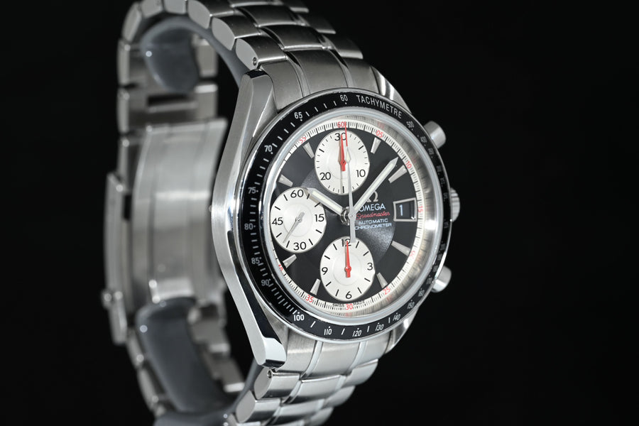 OMEGA | Speedmaster Date Automatic Chronograph ‘Reverse Panda, Acciaio, 40 mm. Anno 2007 Ref. 3210.51.00