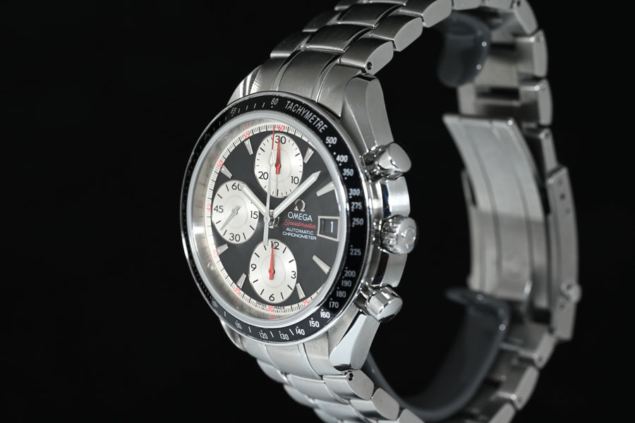 OMEGA | Speedmaster Date Automatic Chronograph ‘Reverse Panda, Acciaio, 40 mm. Anno 2007 Ref. 3210.51.00