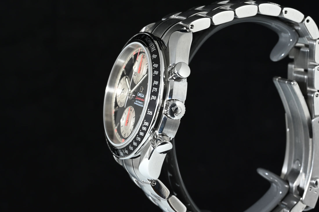 OMEGA | Speedmaster Date Automatic Chronograph ‘Reverse Panda, Acciaio, 40 mm. Anno 2007 Ref. 3210.51.00