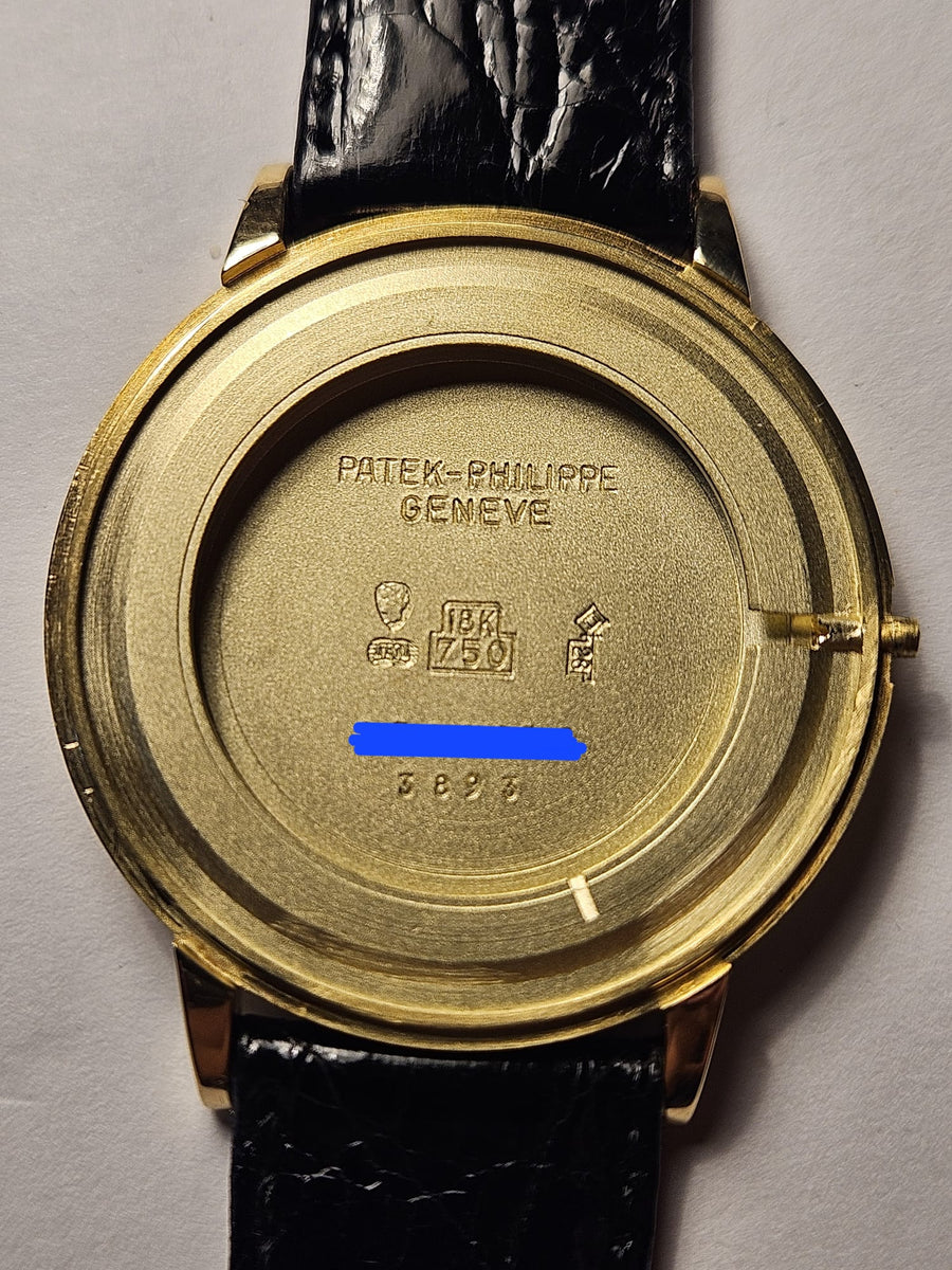 PATEK PHILIPPE | Calatrava, 18K Yellow Gold, Manual Winding, Ref. 3893J, 1980s