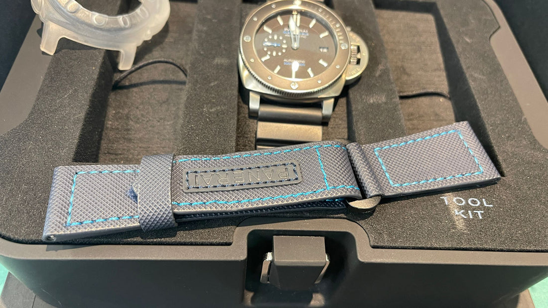 PANERAI | SUBMERSIBLE Amagnetic Ref. PAM01389, Titanio 47 mm. Scatola e Garanzia Panerai, 2021