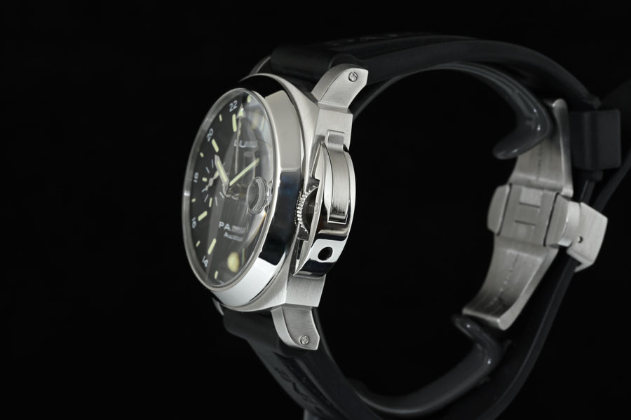 PANERAI | LUMINOR GMT Black Automatic 40 mm. PAM00244 OP6768 Scatola e Garanzia Panerai 2013