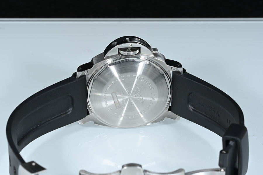 PANERAI | LUMINOR GMT Black Automatic 40 mm. PAM00244 OP6768 Scatola e Garanzia Panerai 2013