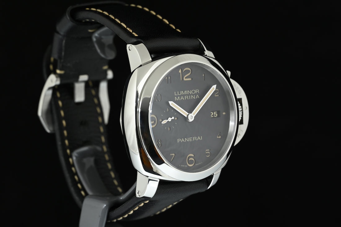 PANERAI | Luminor Marina 1950 3 Days Automatic, Dirty dial, 44 mm. Ref. PAM00359 Scatola e Garanzia, 2012