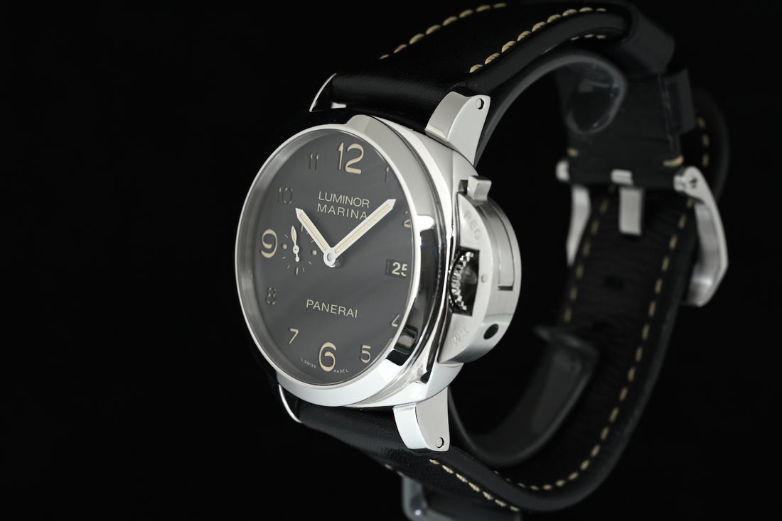 PANERAI | Luminor Marina 1950 3 Days Automatic, Dirty dial, 44 mm. Ref. PAM00359 Scatola e Garanzia, 2012