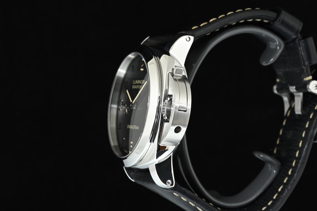 PANERAI | Luminor Marina 1950 3 Days Automatic, Dirty dial, 44 mm. Ref. PAM00359 Scatola e Garanzia, 2012