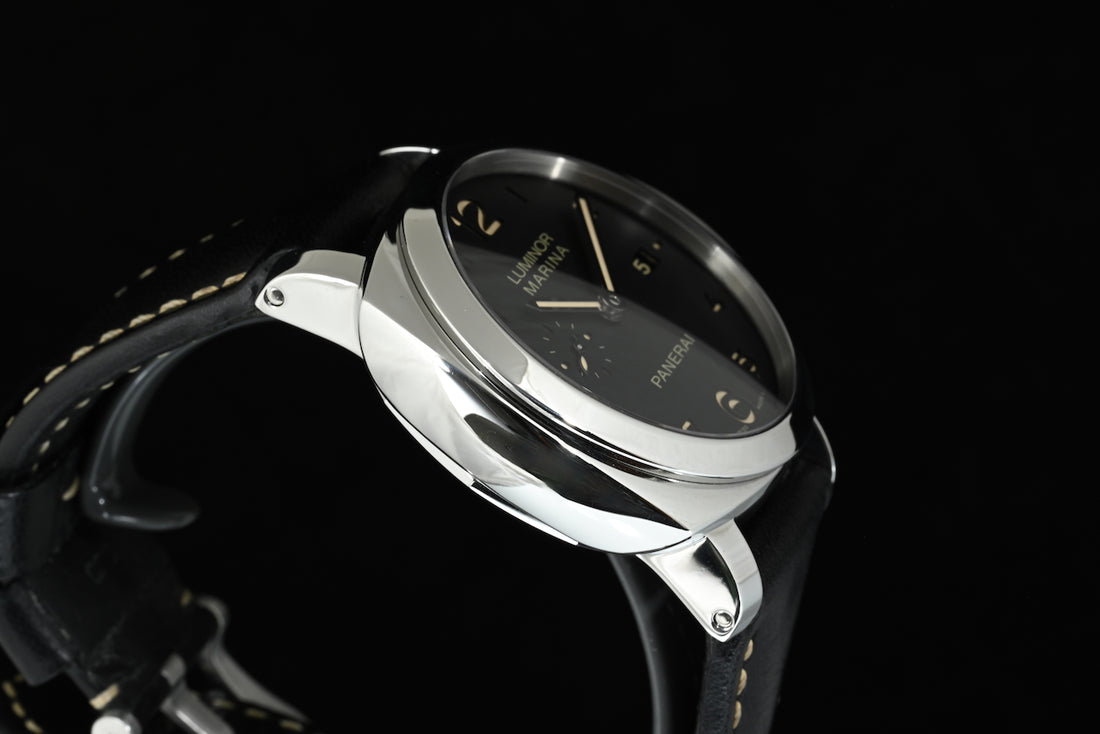 PANERAI | Luminor Marina 1950 3 Days Automatic, Dirty dial, 44 mm. Ref. PAM00359 Scatola e Garanzia, 2012
