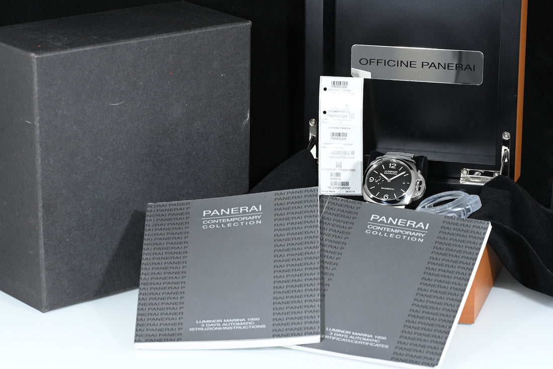 PANERAI | LUMINOR MARINA 1950 3 Days Automatic 44 mm. Ref. PAM00328 Scatola e Garanzia, 2015