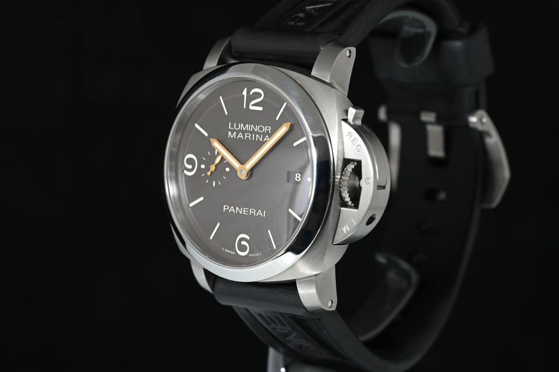 PANERAI | Luminor Marina 1950 3 Days Automatic, Titanium, 44 mm. Ref. PAM00351 Box and Papers, 2016