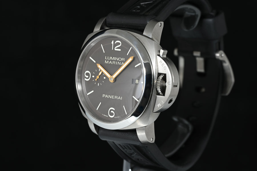 PANERAI | Luminor Marina 1950 3 Days Automatic, Titanium, 44 mm. Ref. PAM00351 Box and Papers, 2016