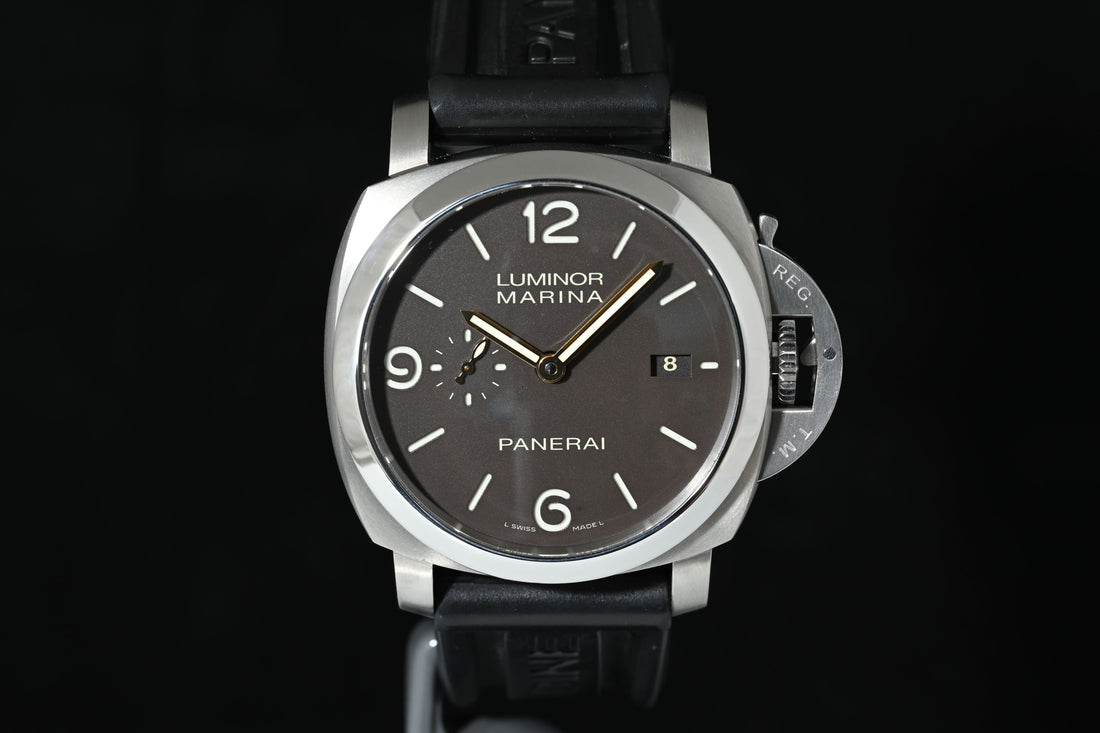 PANERAI | Luminor Marina 1950 3 Days Automatic, Titanium, 44 mm. Ref. PAM00351 Box and Papers, 2016