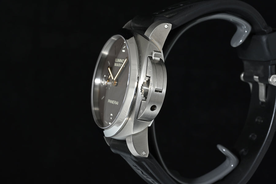 PANERAI | Luminor Marina 1950 3 Days Automatic, Titanium, 44 mm. Ref. PAM00351 Box and Papers, 2016