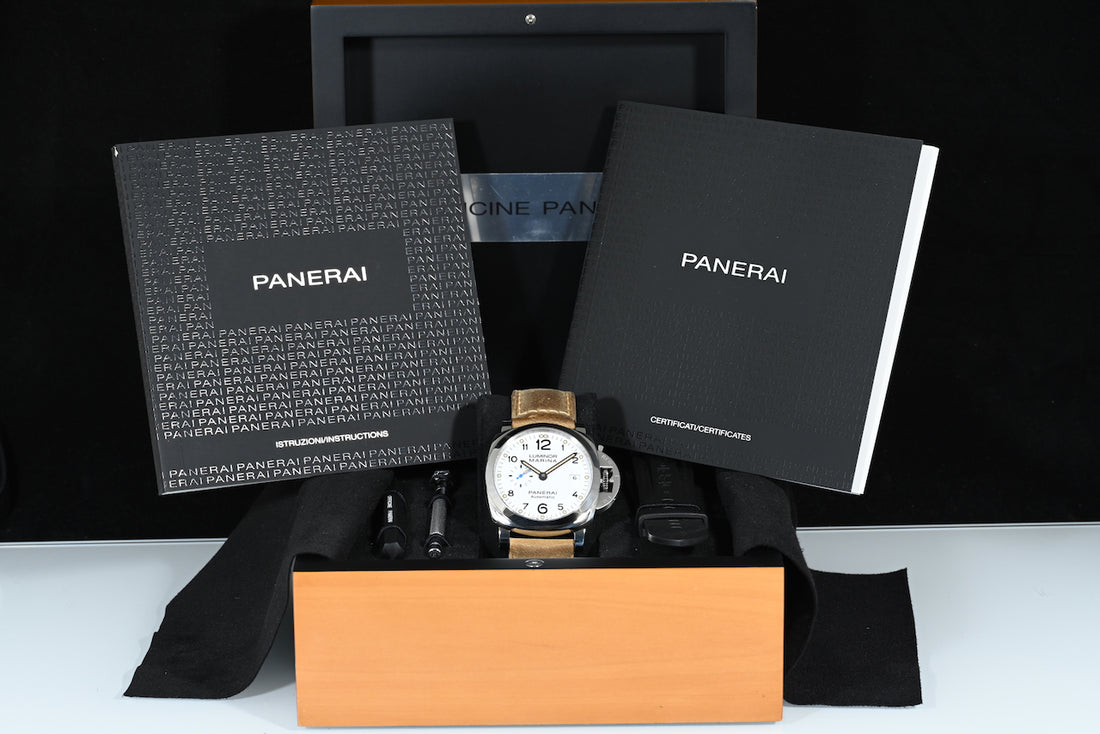 Panerai | Luminor Marina 1950 3 Days Automatic Acciaio 44 mm Ref. PAM01499 Scatola e Garanzia, 2017