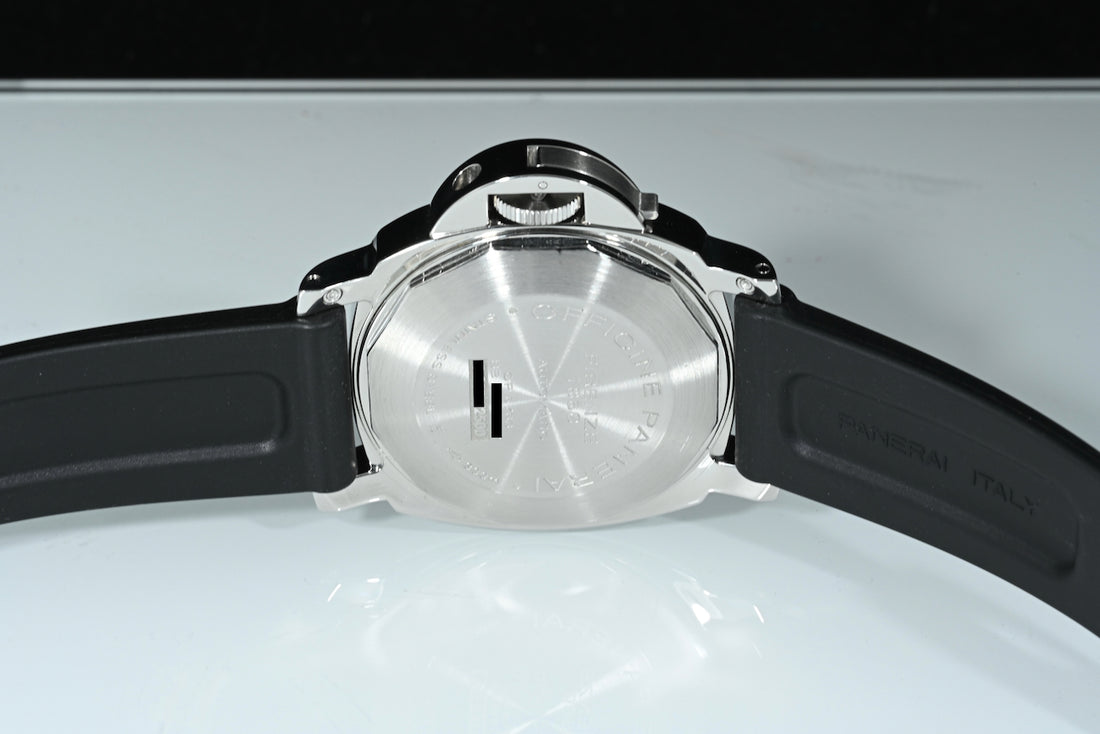 PANERAI | LUMINOR MARINA PAM00104 OP6693 Scatola e Garanzia Panerai 2015 Acciaio, 44 mm.