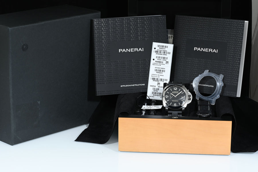PANERAI | LUMINOR MARINA 1950 3 Days Ref. PAM00312 Steel, 44 mm. Panerai box and papers, 2016