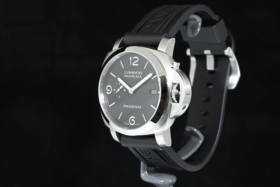 PANERAI | LUMINOR MARINA 1950 3 Days Ref. PAM00312 Steel, 44 mm. Panerai box and papers, 2016