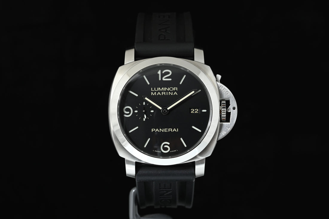 PANERAI | LUMINOR MARINA 1950 3 Days Ref. PAM00312 Steel, 44 mm. Panerai box and papers, 2016