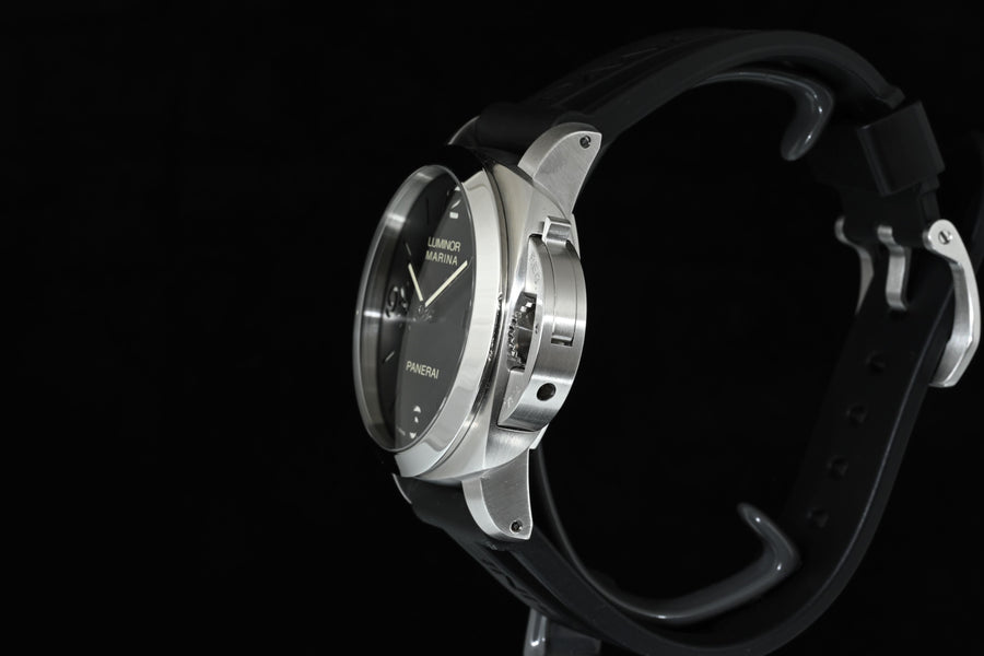 PANERAI | LUMINOR MARINA 1950 3 Days Ref. PAM00312 Steel, 44 mm. Panerai box and papers, 2016