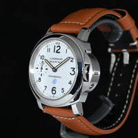 PANERAI | LUMINOR MARINA LOGO Bianco PAM00660 Acciaio, 44 mm. Manuale Scatola e Garanzia, 2016