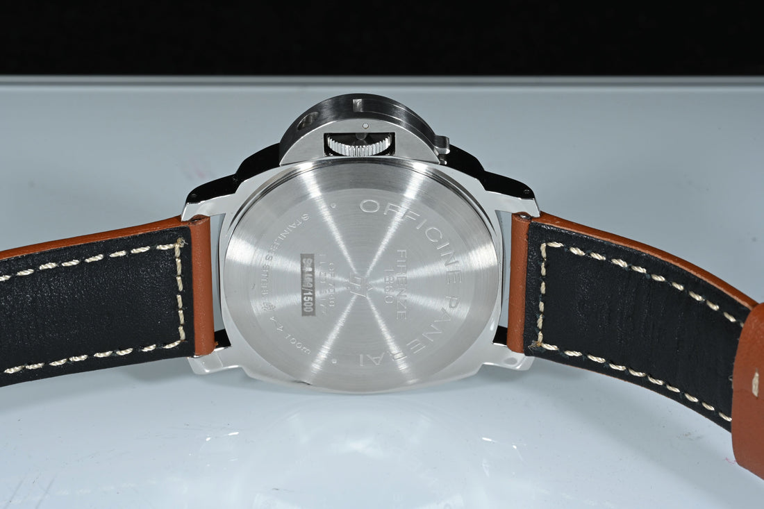 PANERAI | LUMINOR MARINA LOGO Bianco PAM00660 Acciaio, 44 mm. Manuale Scatola e Garanzia, 2016