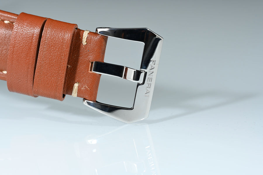 PANERAI | LUMINOR MARINA LOGO Bianco PAM00660 Acciaio, 44 mm. Manuale Scatola e Garanzia, 2016